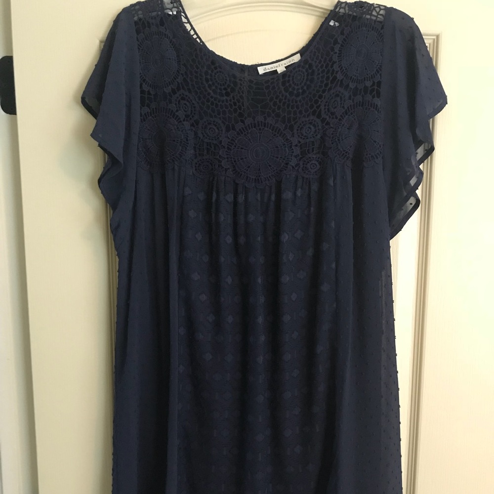 Navy blue dress